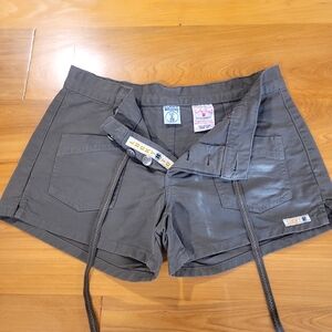 Lucky Brand Dungarees Olive Green Women's Cargo Shorts